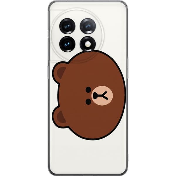 OnePlus 11R Gennemsigtig cover Rund Bjørn