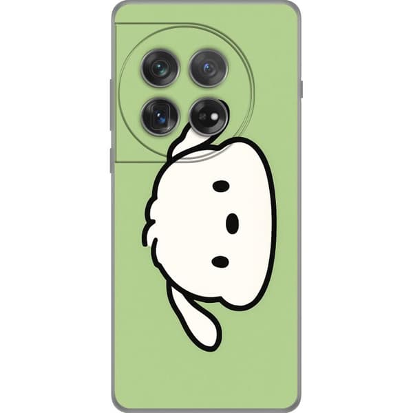 OnePlus 12 Gennemsigtig cover Snoopy Flip