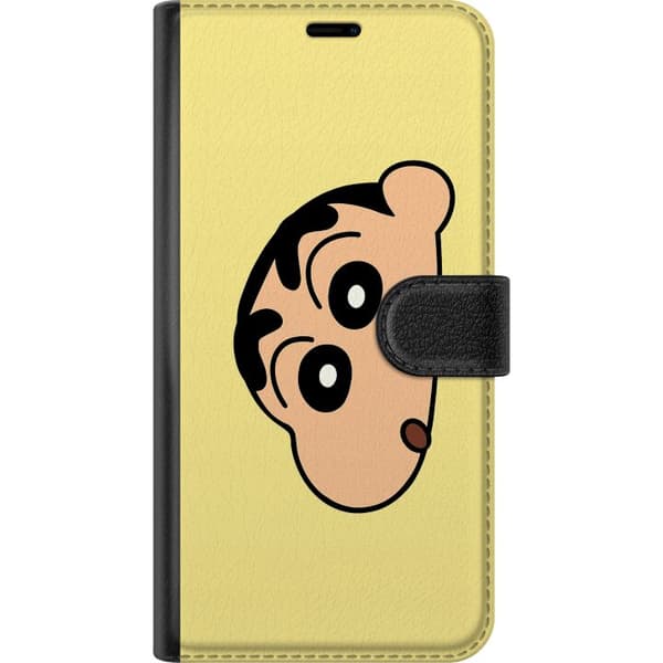 OnePlus 6T Lompakkokotelo Peeking Shinchan