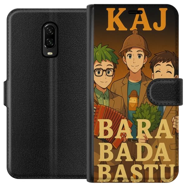 OnePlus 6T Lompakkokotelo KAJ Bara vain kylpeä saunassa