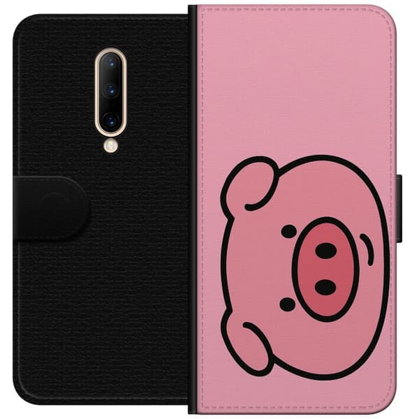 OnePlus 7 Pro Lompakkokotelo Kawaii Piggy