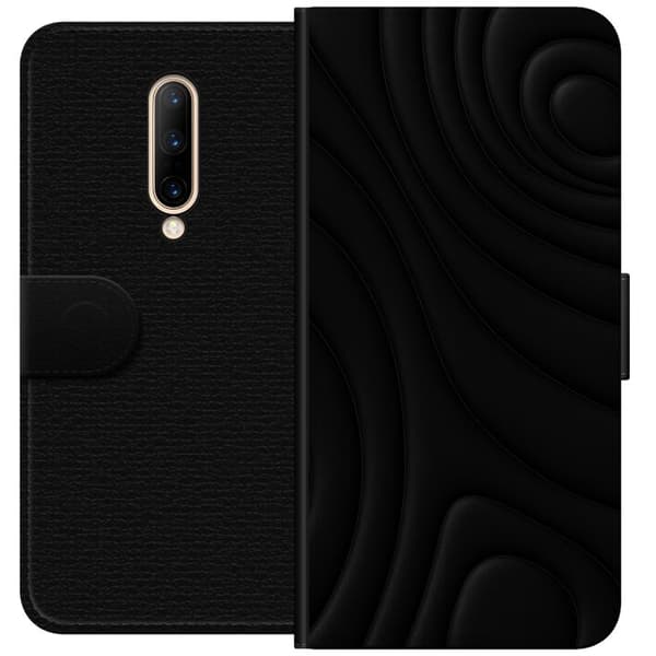 OnePlus 7 Pro Lompakkokotelo Tummat Aallot