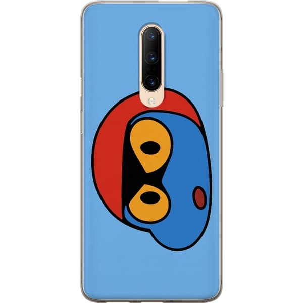OnePlus 7 Pro Gennemsigtig cover Bold Bot Head
