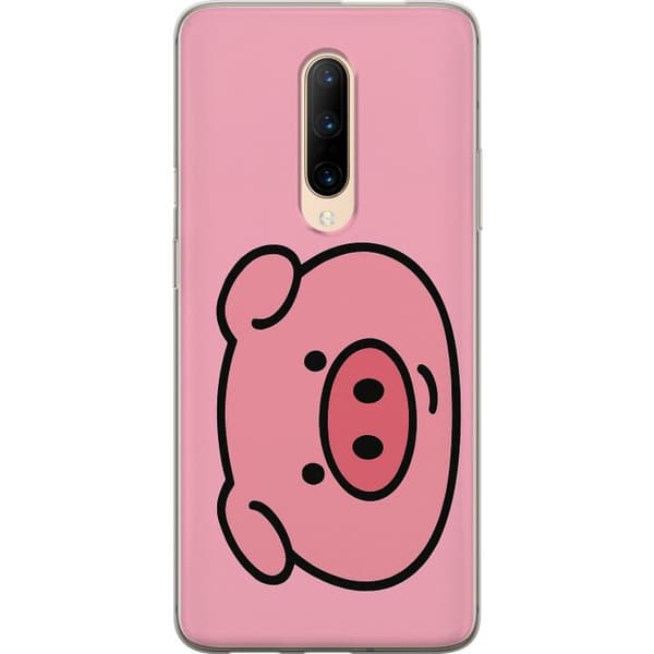 OnePlus 7 Pro Gennemsigtig cover Kawaii Piggy