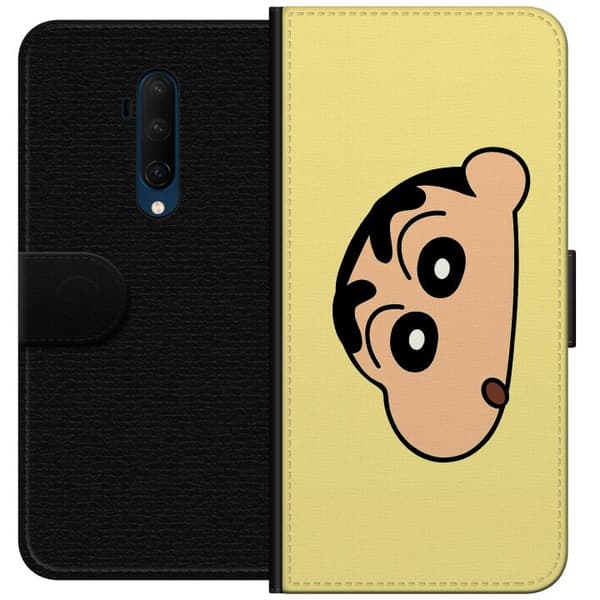OnePlus 7T Pro Plånboksfodral Peeking Shinchan