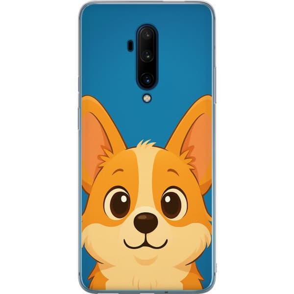 OnePlus 7T Pro Gjennomsiktig deksel Hello Corgi