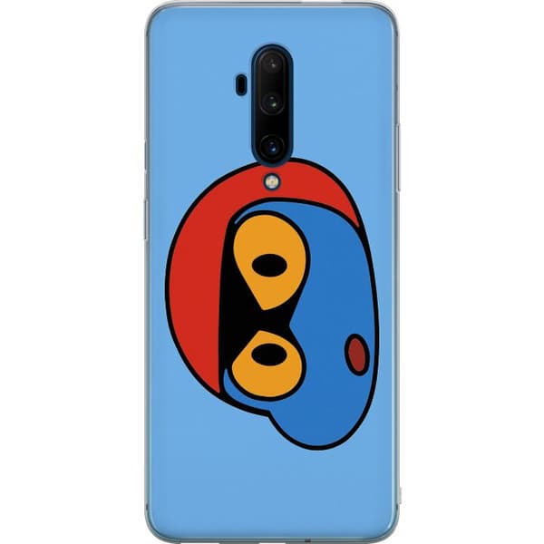 OnePlus 7T Pro Gjennomsiktig deksel Bold Bot Head
