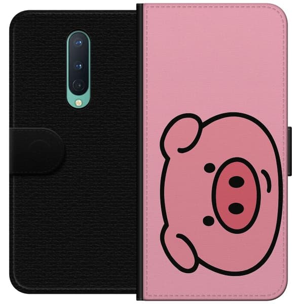 OnePlus 8 Tegnebogsetui Kawaii Piggy