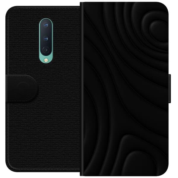 OnePlus 8 Plånboksfodral Black Waves