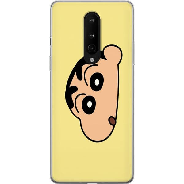 OnePlus 8 Gennemsigtig cover Peeking Shinchan