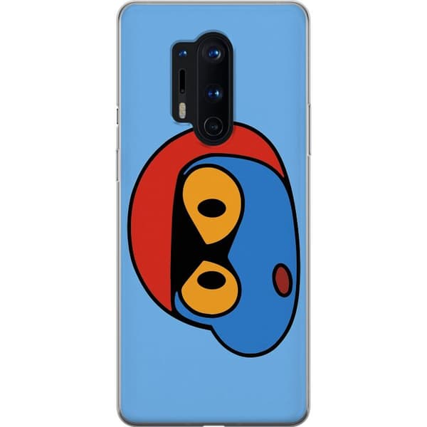 OnePlus 8 Pro Gjennomsiktig deksel Bold Bot Head
