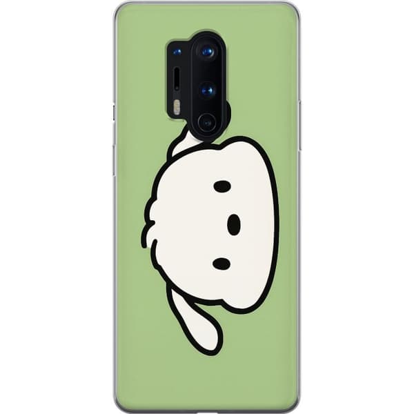 OnePlus 8 Pro Gjennomsiktig deksel Snoopy Flip