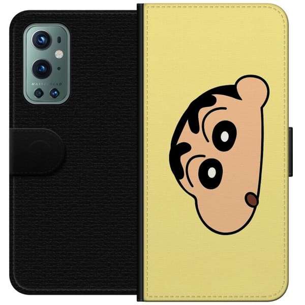 OnePlus 9 Pro Tegnebogsetui Peeking Shinchan