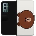 Miniatyrbillede 1 af 3: OnePlus 9 Pro Tegnebogsetui line friends brown
