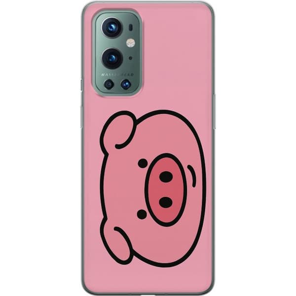 OnePlus 9 Pro Gennemsigtig cover Kawaii Piggy