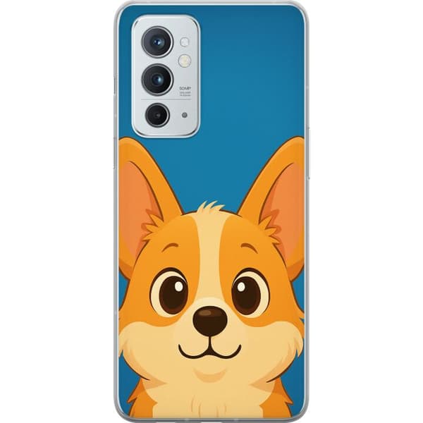 OnePlus 9RT 5G Gennemsigtig cover Hello Corgi