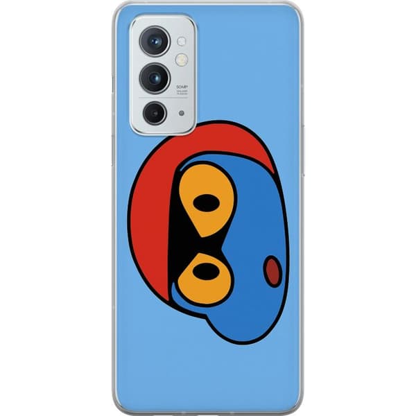 OnePlus 9RT 5G Genomskinligt Skal Bold Bot Head