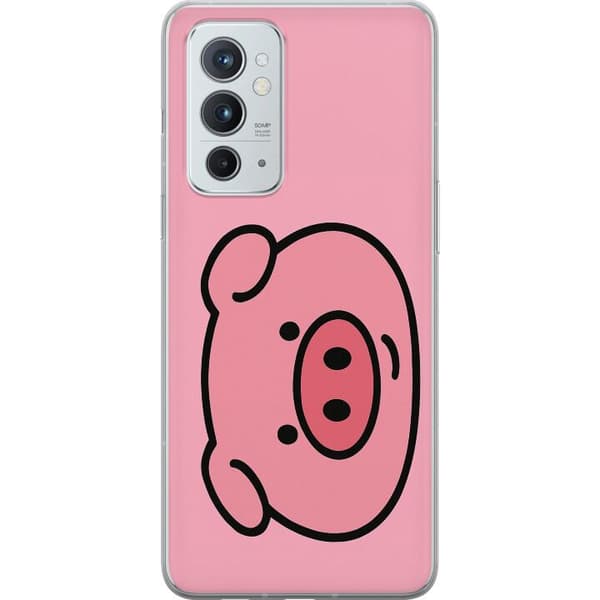 OnePlus 9RT 5G Gjennomsiktig deksel Kawaii Piggy