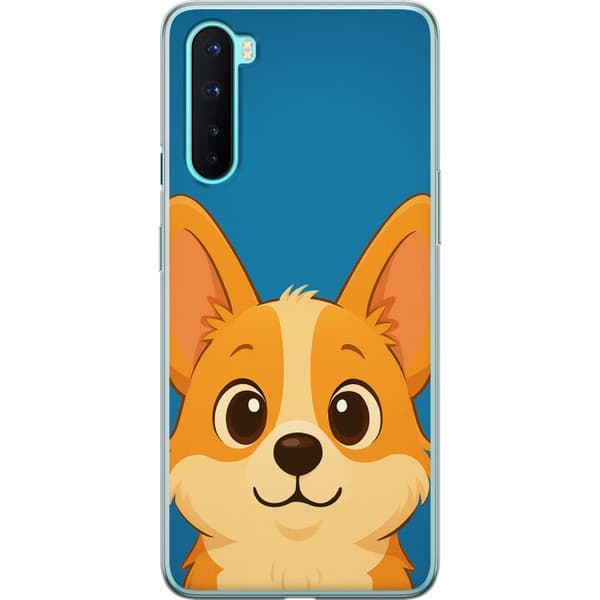 OnePlus Nord Gennemsigtig cover Hello Corgi