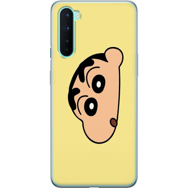 OnePlus Nord Gennemsigtig cover Peeking Shinchan