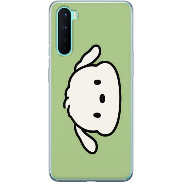 OnePlus Nord Läpinäkyvä kuori Snoopy Flip