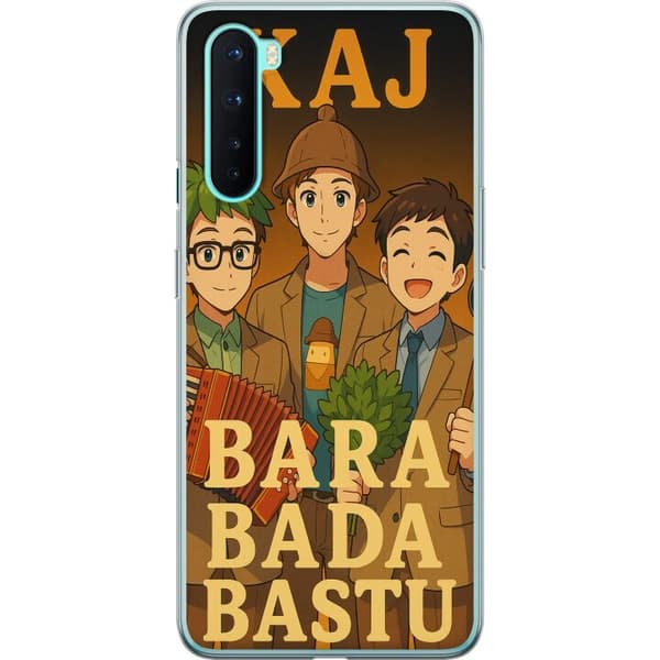 OnePlus Nord Gennemsigtig cover KAJ Bara kun bader i saunaen