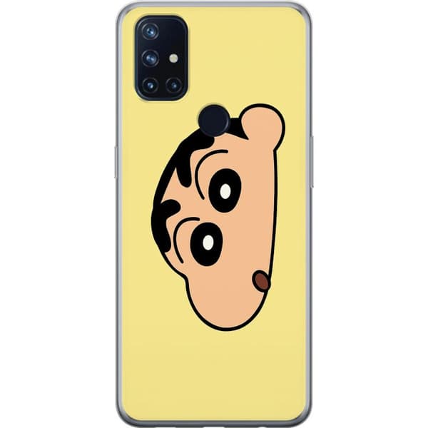 OnePlus Nord N10 5G Gennemsigtig cover Peeking Shinchan