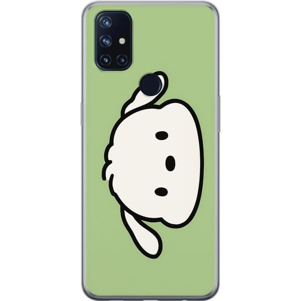 OnePlus Nord N10 5G Genomskinligt Skal Snoopy Flip