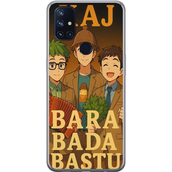 OnePlus Nord N10 5G Gennemsigtig cover KAJ Bara kun bader i saunaen