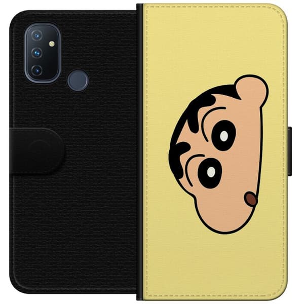 OnePlus Nord N100 Lommeboketui Peeking Shinchan