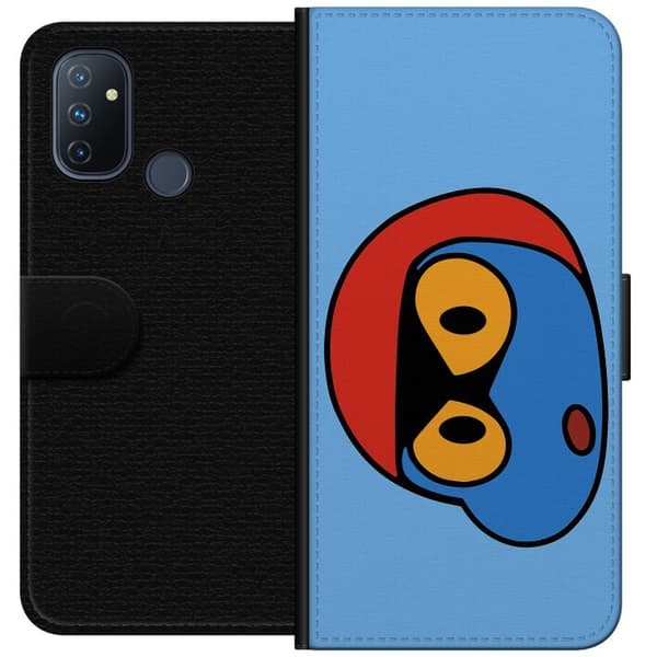 OnePlus Nord N100 Tegnebogsetui Bold Bot Head
