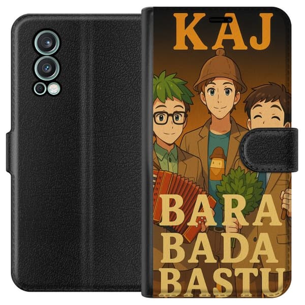 OnePlus Nord 2 5G Plånboksfodral KAJ Bara bada bastu