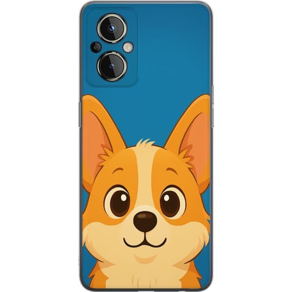 OnePlus Nord N20 5G Gennemsigtig cover Hello Corgi