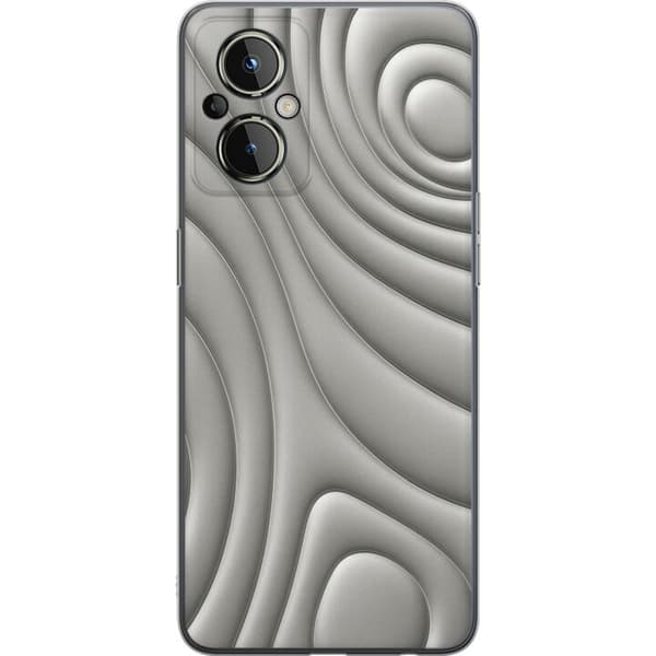 OnePlus Nord N20 5G Gennemsigtig cover Sølvbølger
