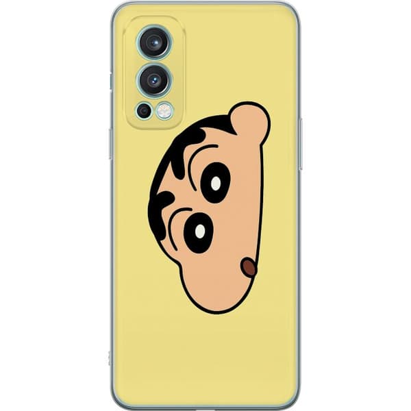 OnePlus Nord 2 5G Genomskinligt Skal Peeking Shinchan