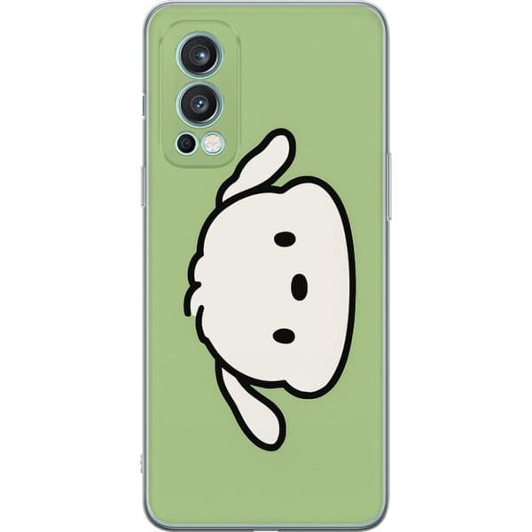OnePlus Nord 2 5G Gennemsigtig cover Snoopy Flip