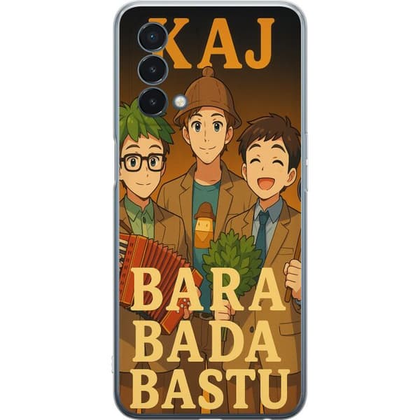 OnePlus Nord N200 5G Gennemsigtig cover KAJ Bara kun bader i saunaen