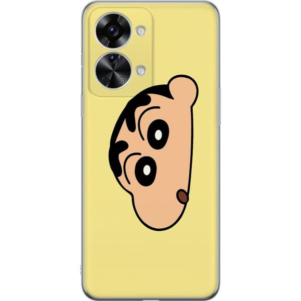 OnePlus Nord 2T Gennemsigtig cover Peeking Shinchan