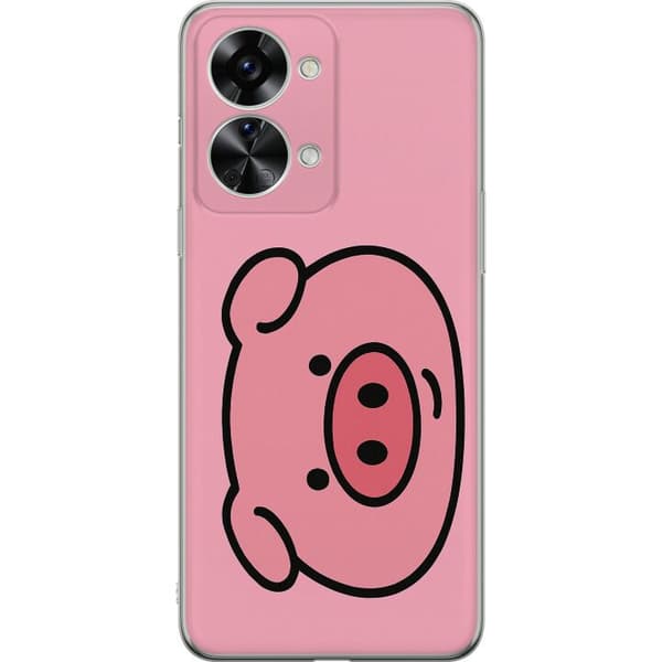 OnePlus Nord 2T Gennemsigtig cover Kawaii Piggy