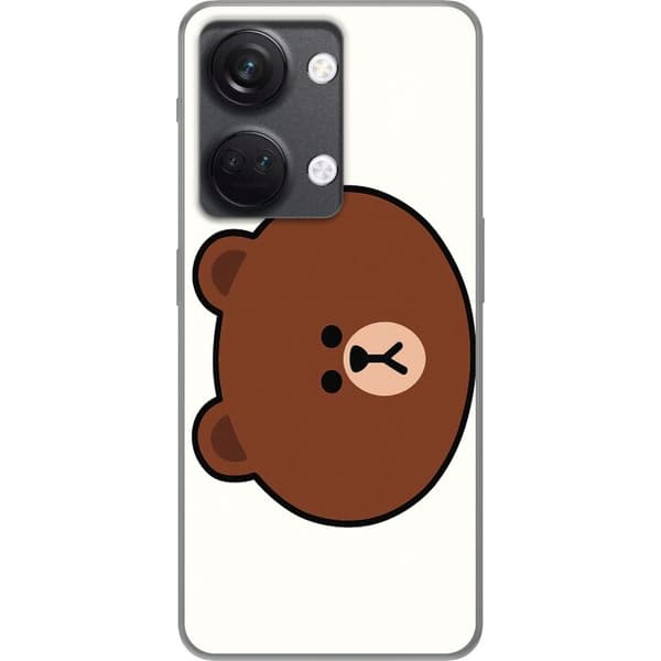 OnePlus Nord 3 Genomskinligt Skal line friends brown