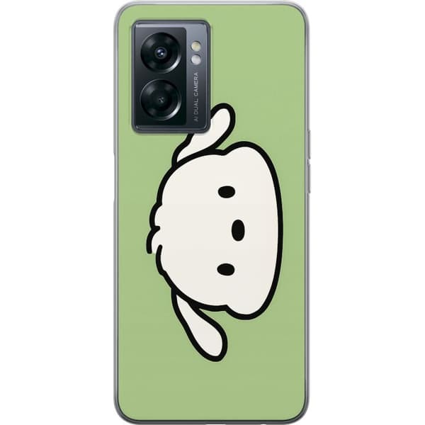 OnePlus Nord N300 Genomskinligt Skal Snoopy Flip