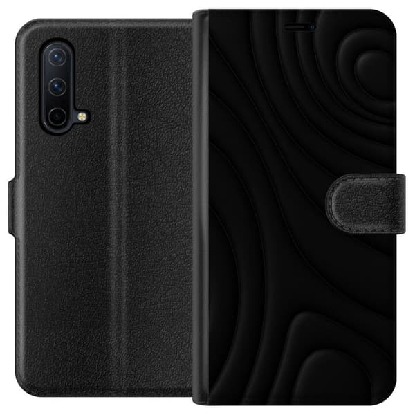 OnePlus Nord CE 5G Plånboksfodral Black Waves