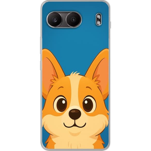 OnePlus Nord 4 Genomskinligt Skal Hello Corgi