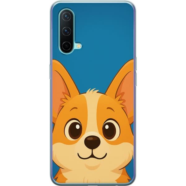 OnePlus Nord CE 5G Gennemsigtig cover Hello Corgi