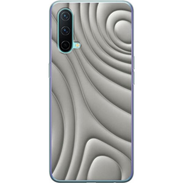 OnePlus Nord CE 5G Gennemsigtig cover Sølvbølger