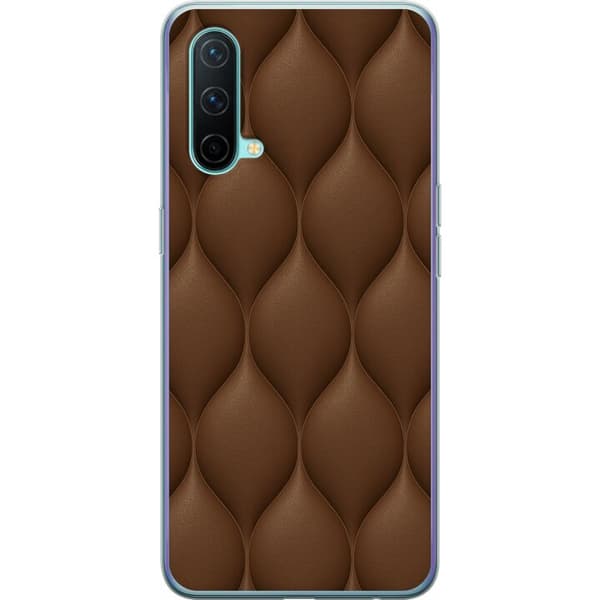OnePlus Nord CE 5G Genomskinligt Skal Cocoa Scales