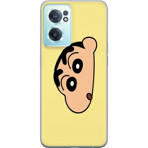 OnePlus Nord CE 2 5G Gennemsigtig cover Peeking Shinchan