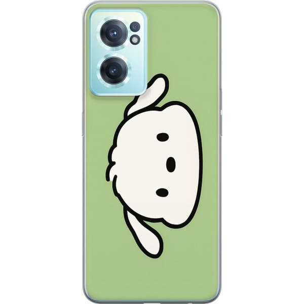 OnePlus Nord CE 2 5G Gennemsigtig cover Snoopy Flip