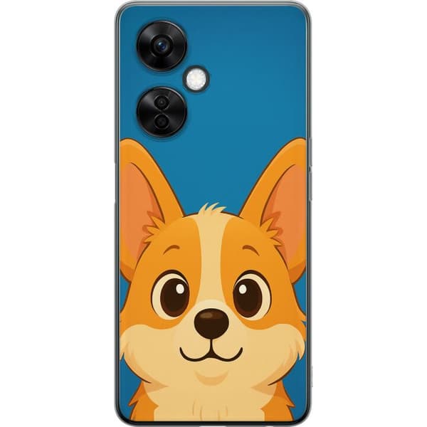 OnePlus Nord CE3 Gennemsigtig cover Hello Corgi