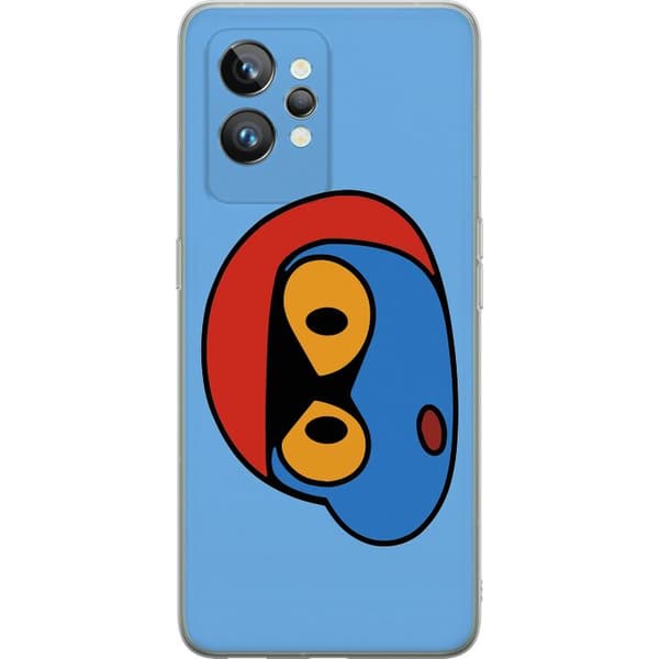 Realme GT2 Pro Gennemsigtig cover Bold Bot Head